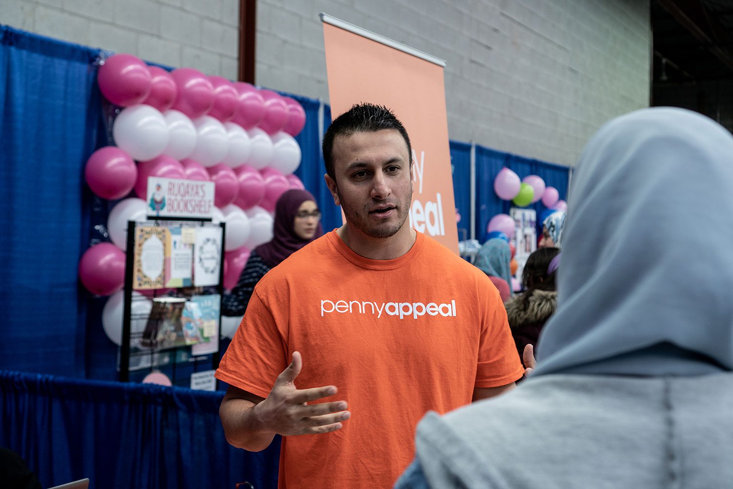 Team Orange volunteer